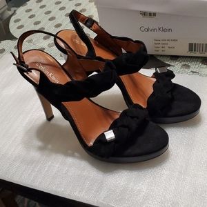 Calvin Klein heeled sandals